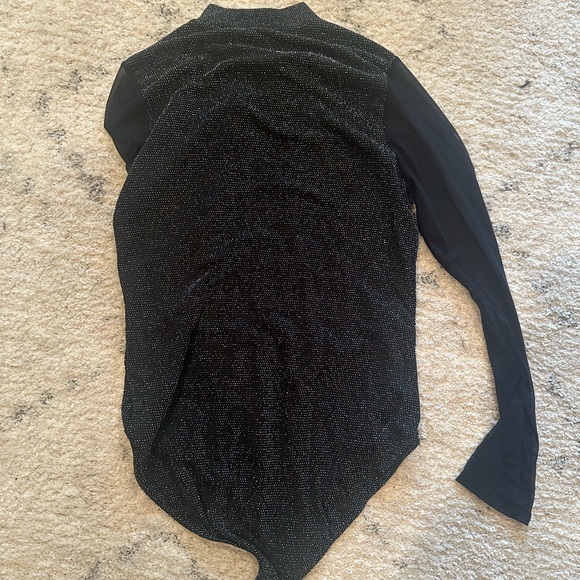 Black Rhinestone Body Suit - Picture 5 of 5